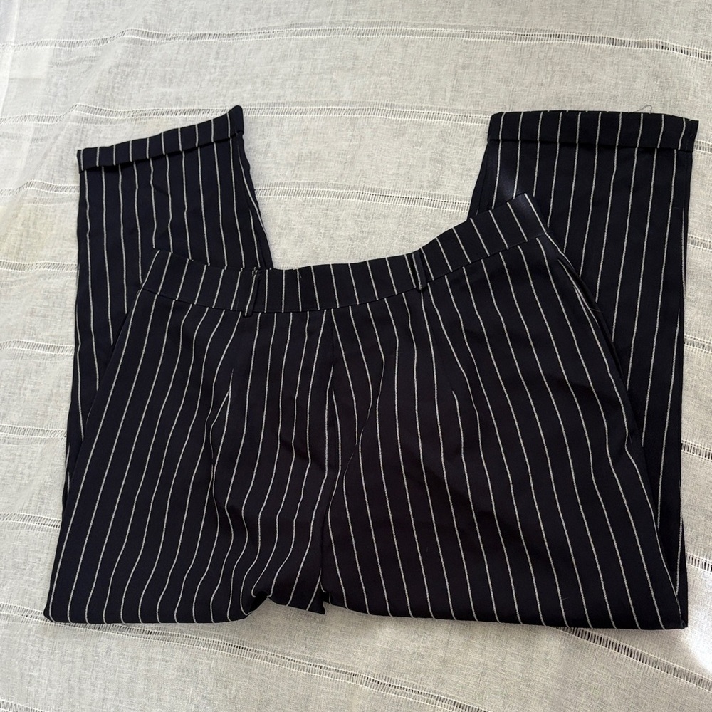 Nasty Gal As Line Goes Plus Pinstripe Trouser - Picture 7 of 12